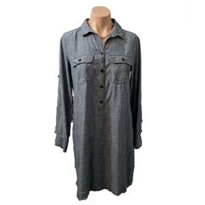 J. Crew Denim Shirt Dress